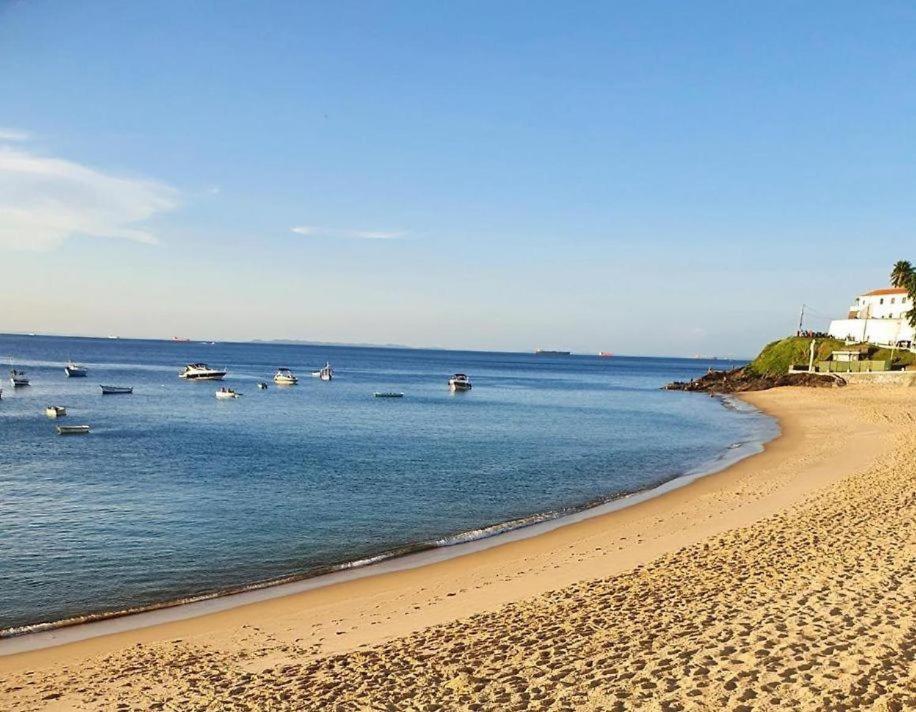 Maravilhoso Apartamento 2 Quartos Com Ofuro Porto Da Barra Salvador Summer Barra Flat Kültér fotó