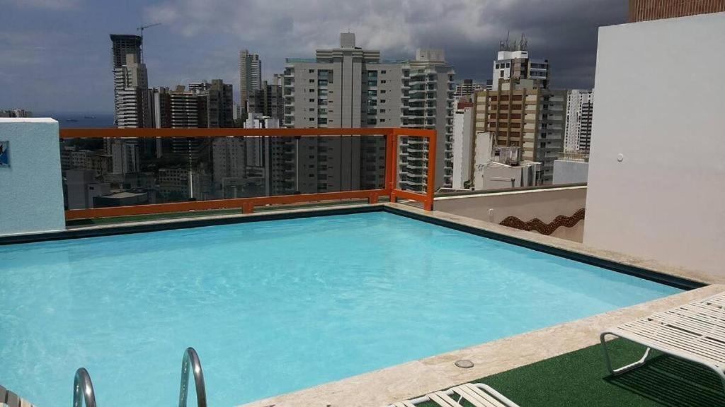 Maravilhoso Apartamento 2 Quartos Com Ofuro Porto Da Barra Salvador Summer Barra Flat Kültér fotó