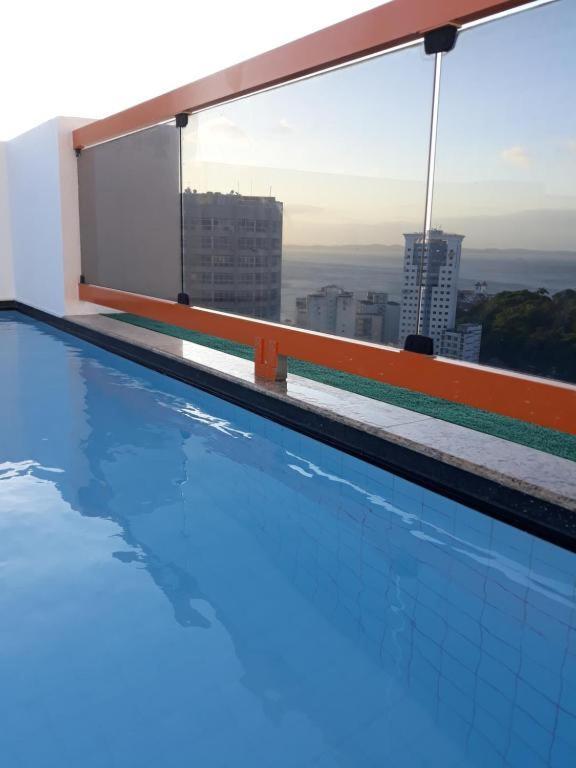 Maravilhoso Apartamento 2 Quartos Com Ofuro Porto Da Barra Salvador Summer Barra Flat Kültér fotó